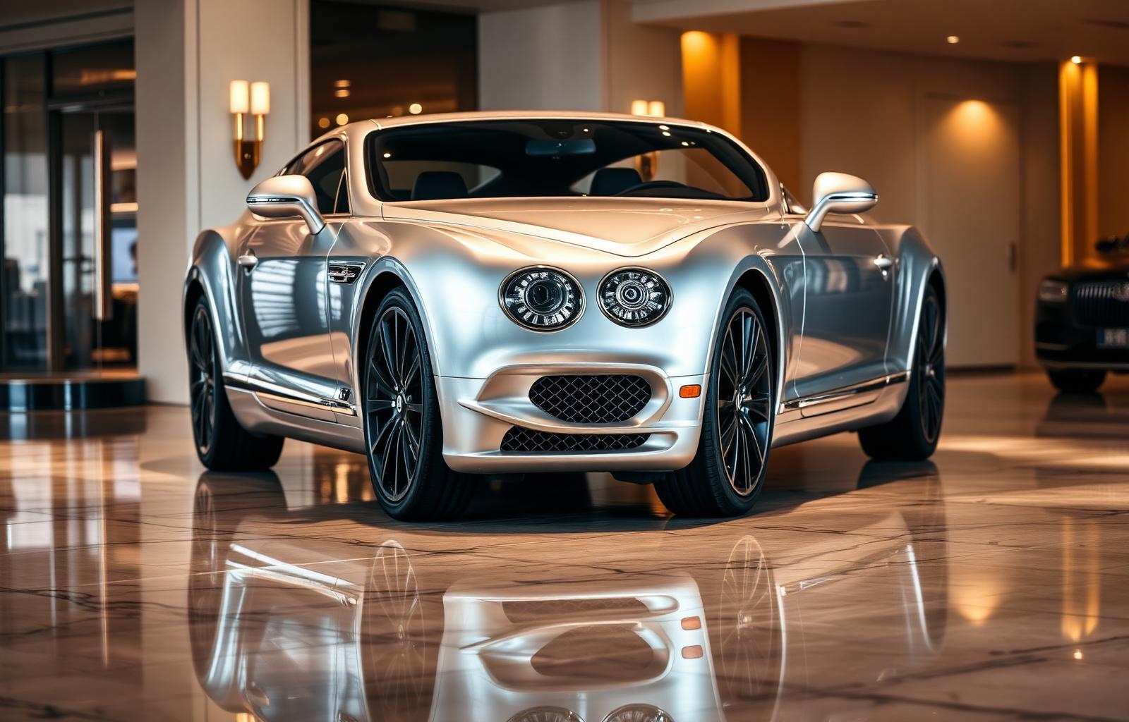 Bentley Continental GT cleaned at Premier 7 Car Wash Newport Beach